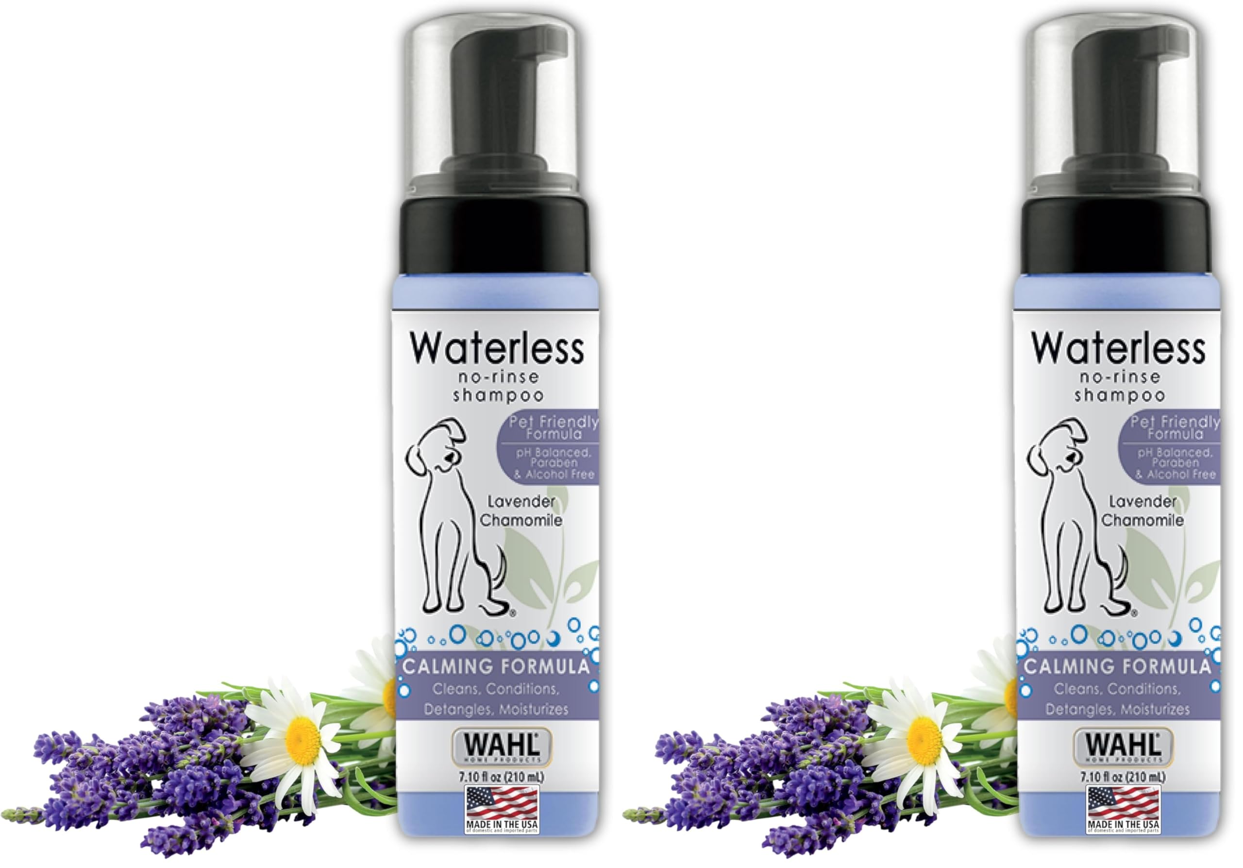 Wahl Waterless Shampoo 2-Pack