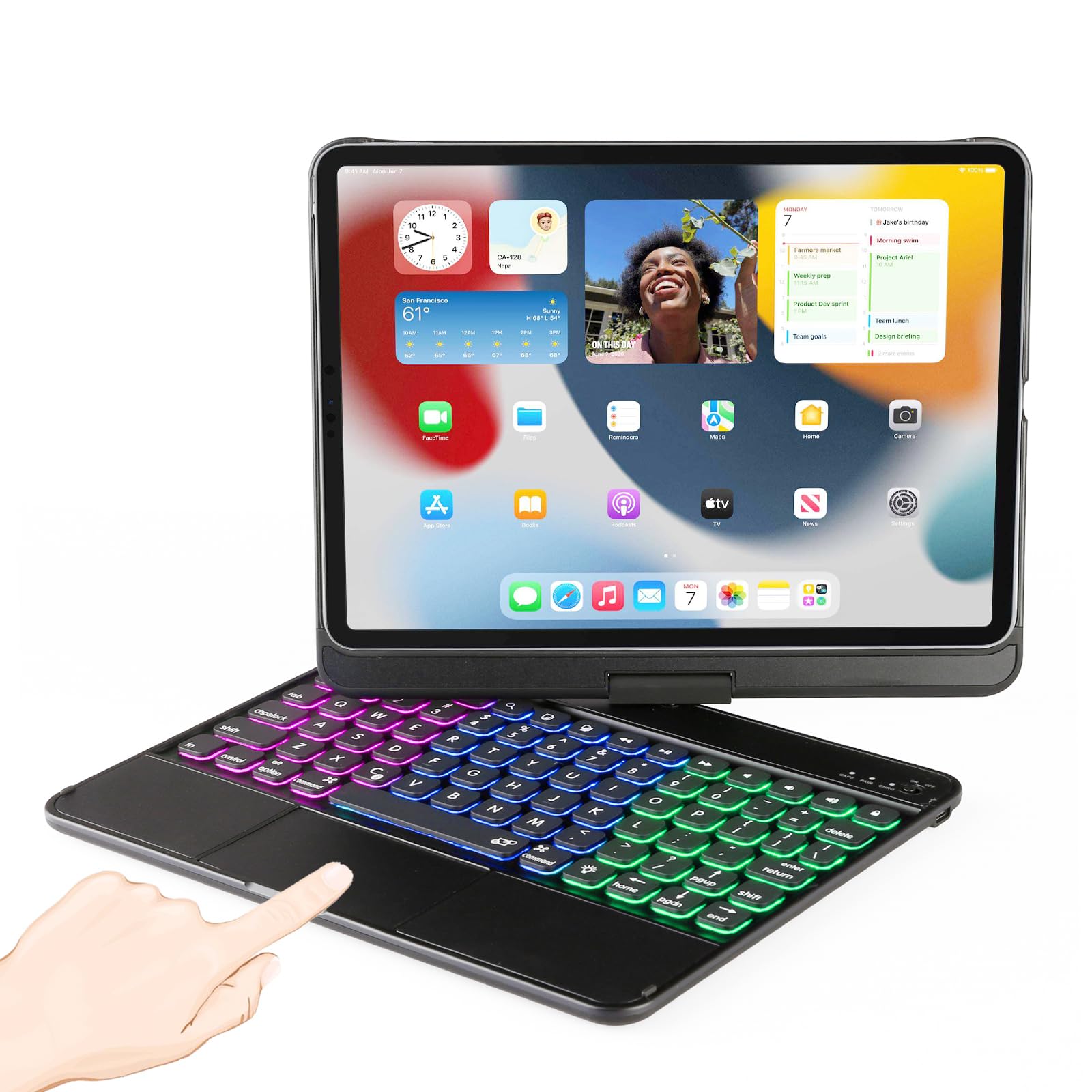Amazon.co.jp: LENRICH (レンリッチ) キーボードケース iPad Pro 11