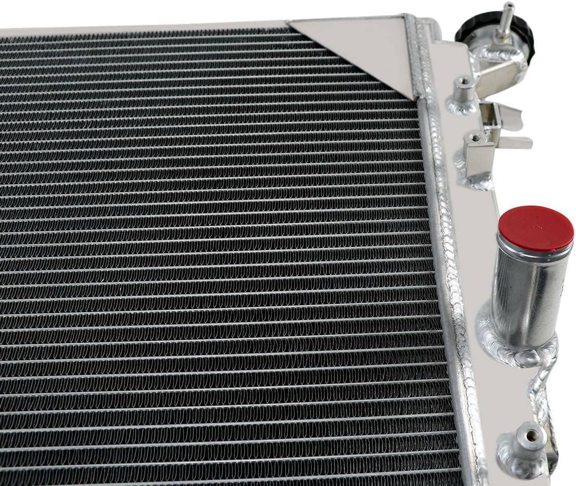 Aluminum Radiator for 2007-2018 Jeep Wrangler JK 3.6L 3.8L V6 GAS MT Radiators 1 Row Core Automotive Radiators