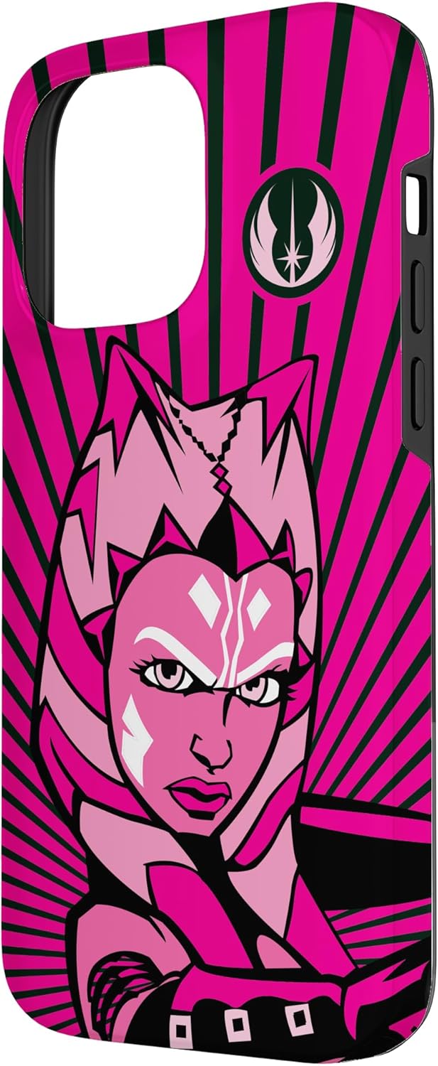 Star Wars The Clone Wars Jedi Order Ahsoka Tano Pink Case for iPhone 14 Pro Max
