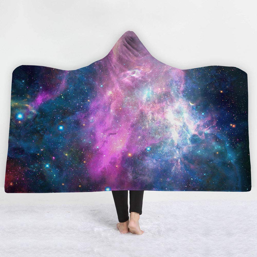 Couverture plaid à capuche sherpa épais et doux pour un confort thermique optimal