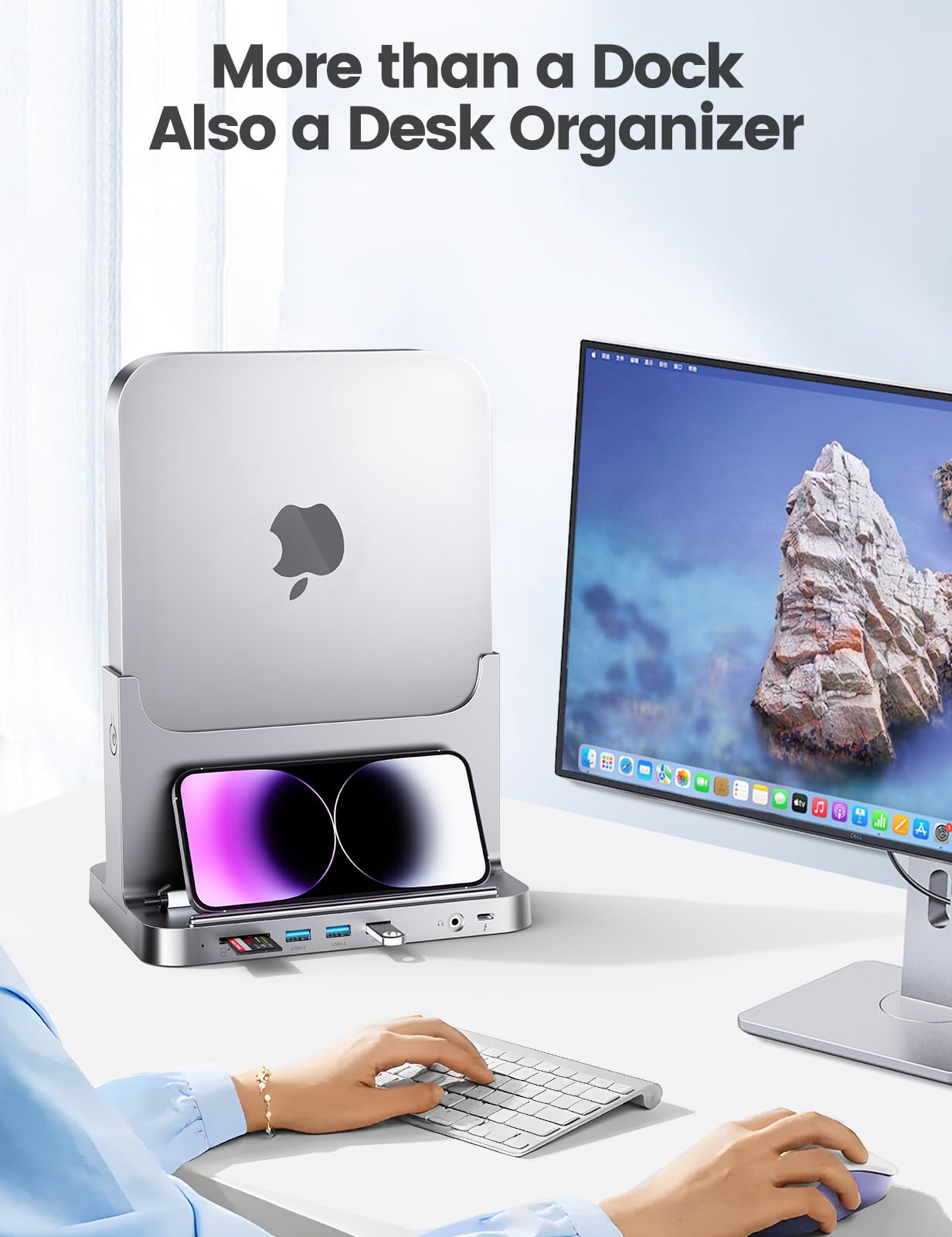 Mac mini M1 256Gb+ Vaydeer ドッキングステーション Amazon.co.jp: VAYDEER Mac Mini スタンド シルバー ABS