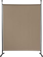 QUICK STAR Garden Screen 150 x 190 cm Balcony Fabric Privacy Protection Beige