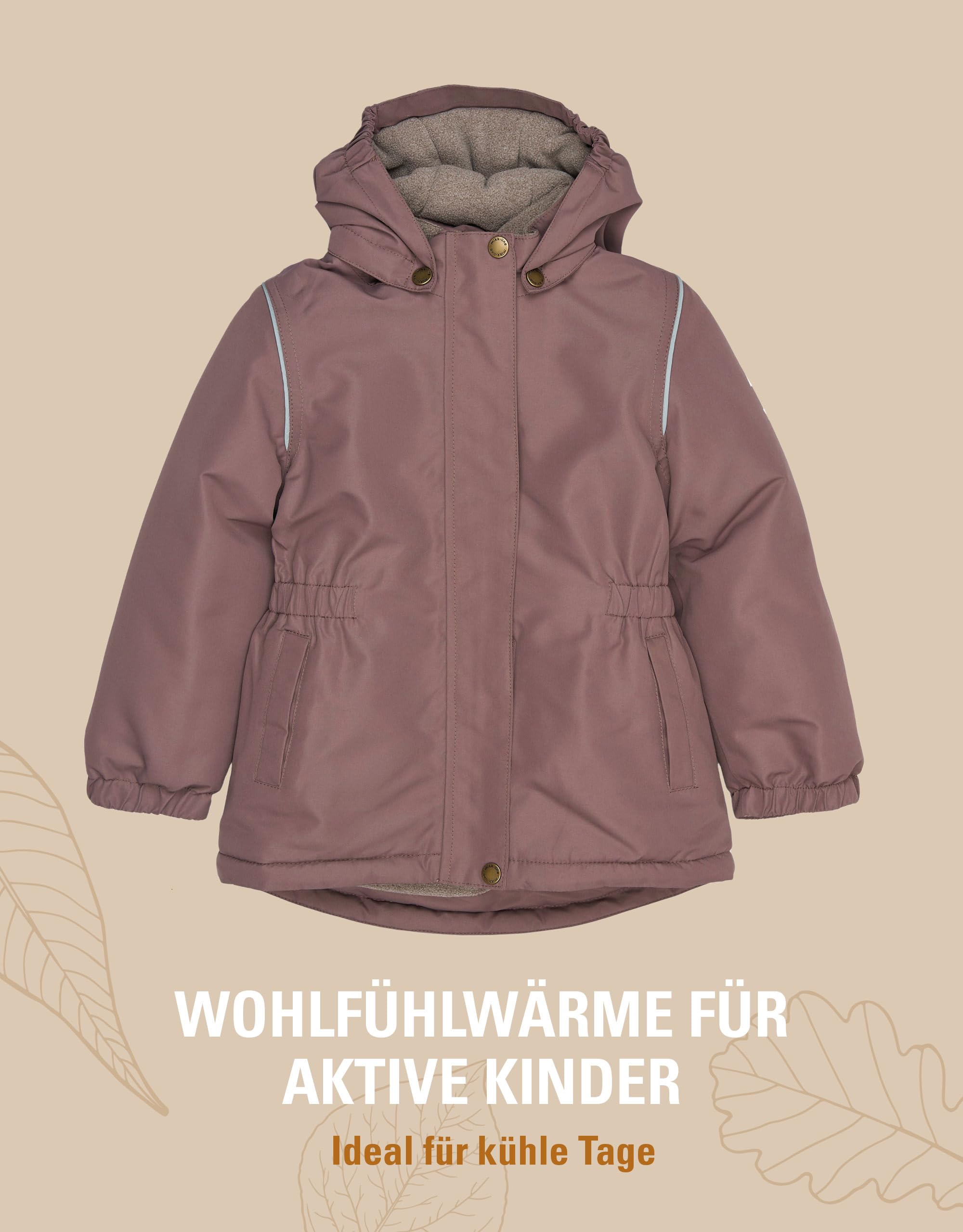 Mikk-line Giacca invernale per bambini (80/152), giacca calda, riflettente e impermeabile, traspirante e antivento, con colonna d'acqua di 20.000 mm, perfetta come giacca da neve