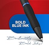 Sharpie® S Gel Pens, Bold Point, 1.0 mm, Black/Blue Barrel, Blue Ink, Pack Of 36 Pens – view 3