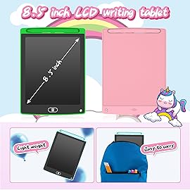 3 Pack LCD Writing Tablet, Colorful Toddler Drawing Tablet Doodle Board for Kids, Erasable Reusable Electronic Drawing Pad, LEYAOYAO Educational and Learning Toy for 3-6 Years Old Boy and Girl