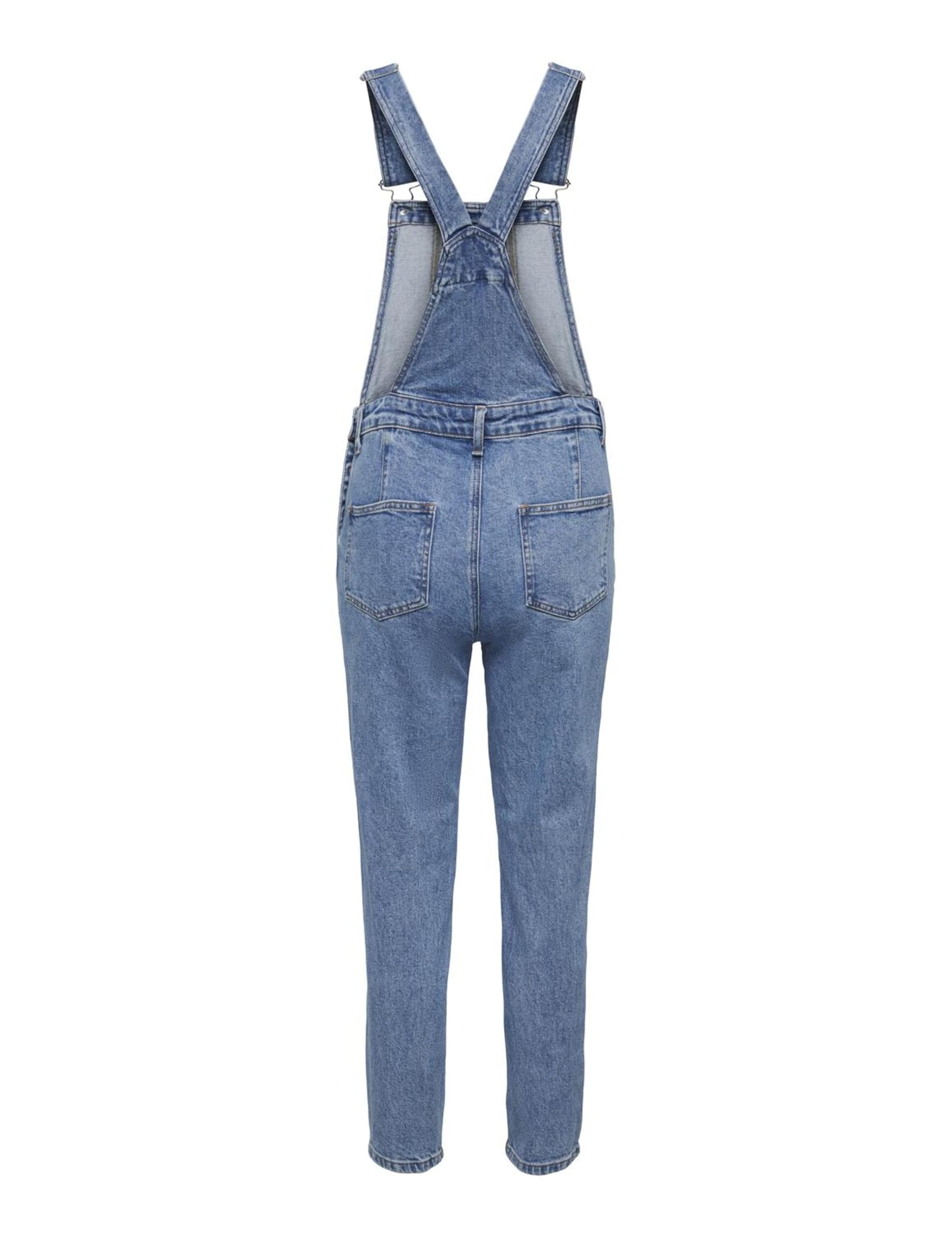 ONLY Onlpercy Overall Dnm Mae06 Noos Mono Mujer (Pack de 1)