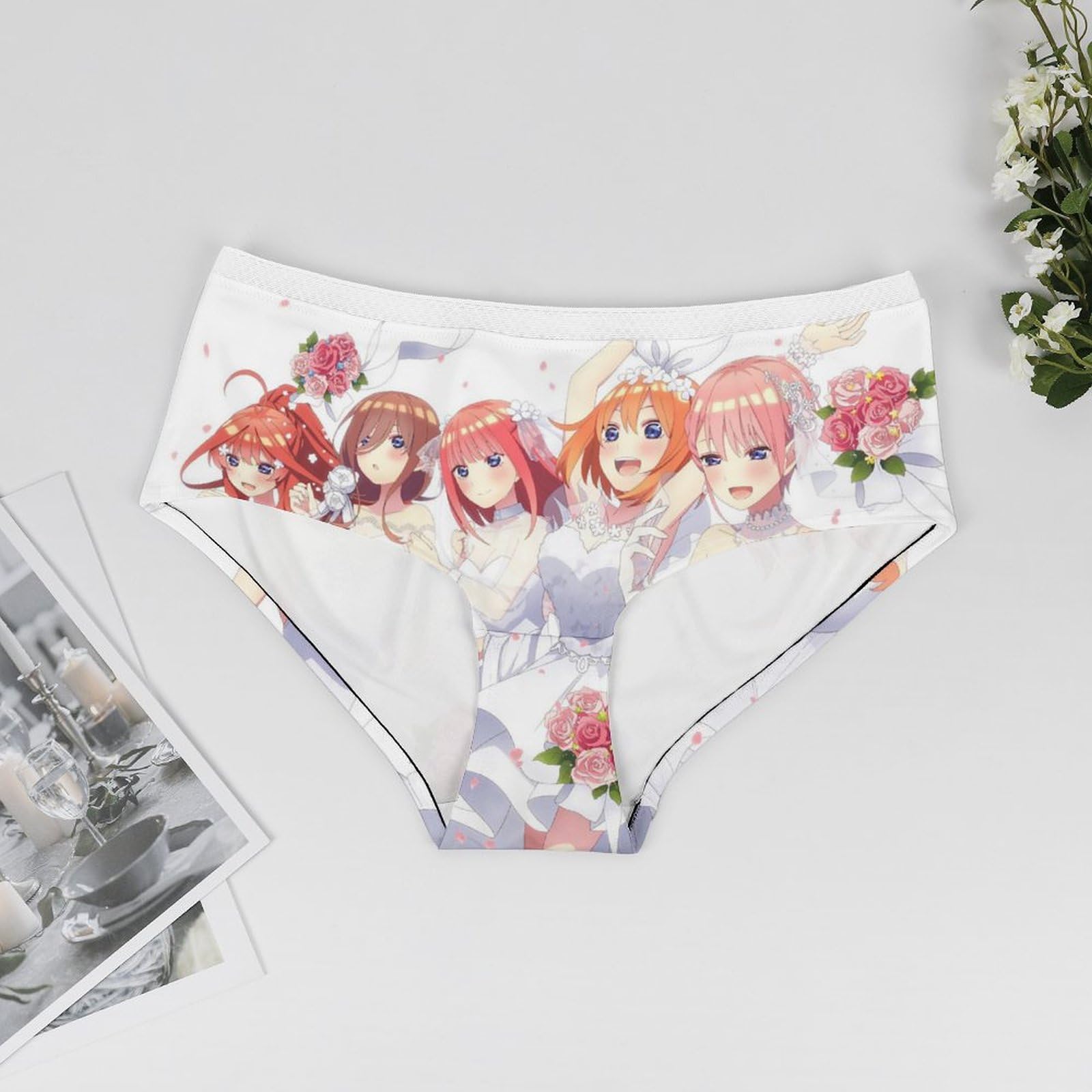 Amazon.co.jp: ショーツ レディース 五等分の花嫁 中野一花 二乃