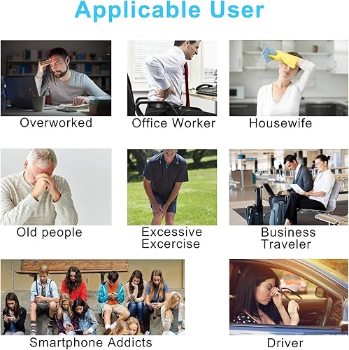 Miniatura 57 de Belifu Unidad TENS EMS de doble canal, 24 modos, estimulador muscular para terapia de alivio del dolor, masajeador electrónico de pulso con 10 Rosa