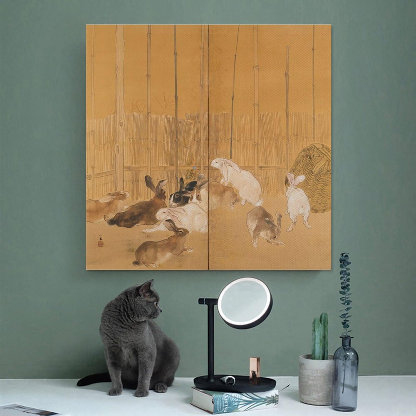 「日猿」　油絵　大作　油彩　猿　日本画 21 件の「Monkey arts」や「日本画」のアイデアを見つけましょう | 猿