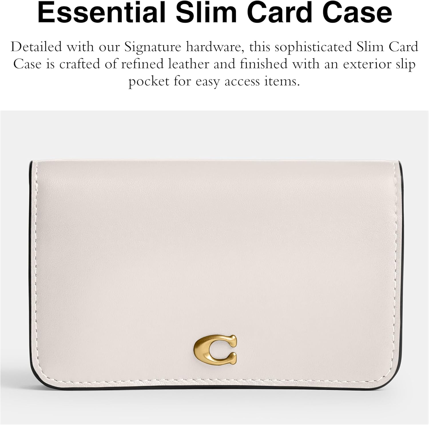 Coach Essential Slim Card Case - Image 2