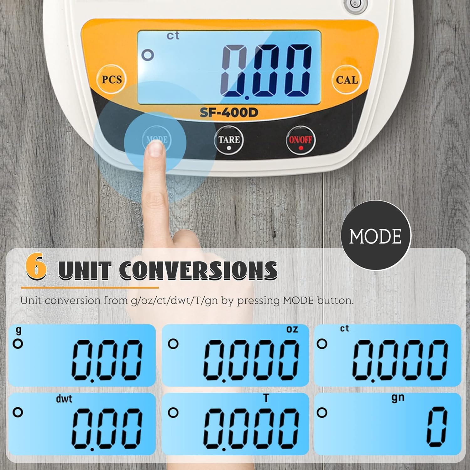 Bonvoisin Bilancia da Laboratorio Digitale 600g x 0.01g, Bilancia Analitica di Precisione, Bilancia Gioielli Elettronica con Display LCD, Accuratezza 0.01g per Uso Scientifico