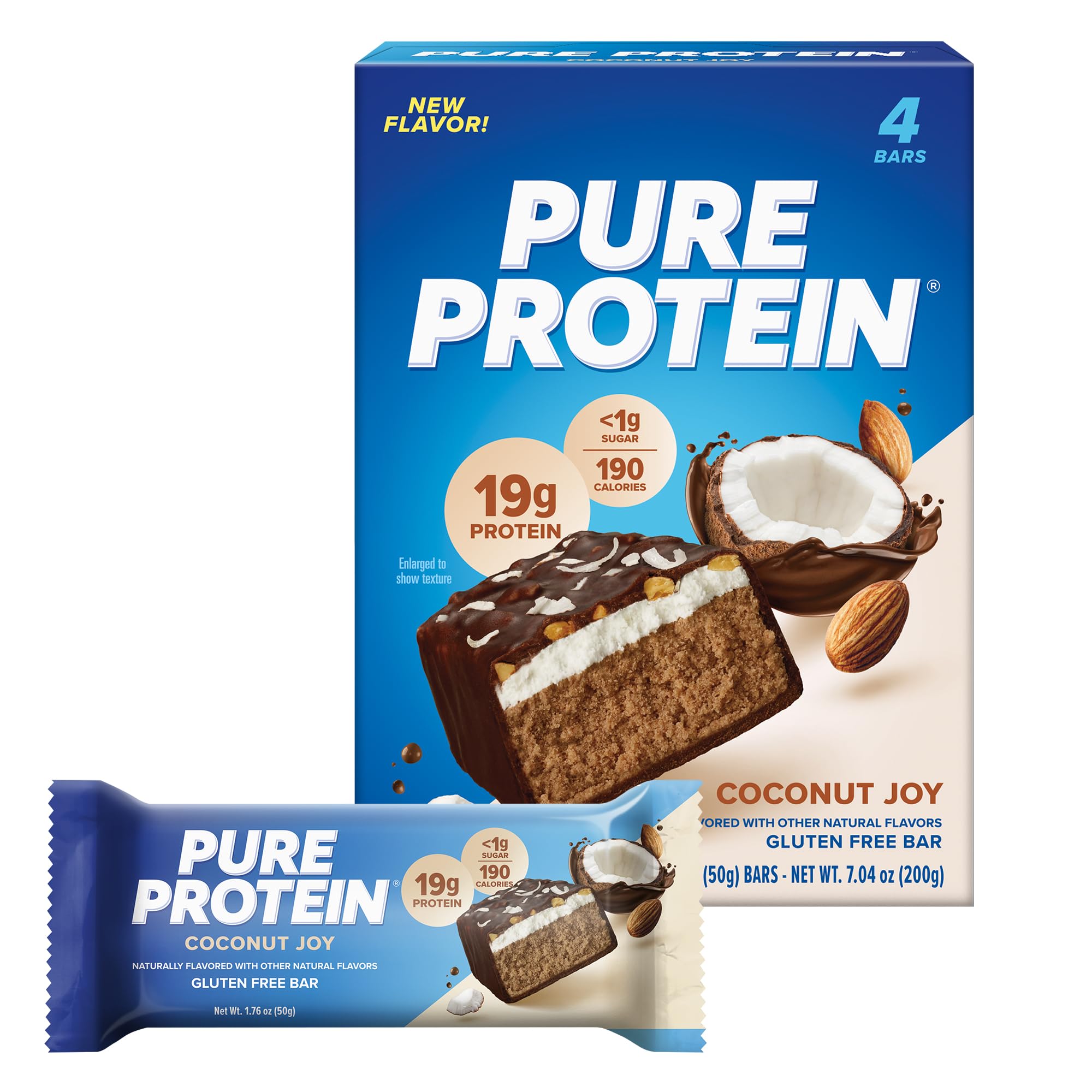 Pure Protein Cookies And Cream Protein Bars, 20g Protein, 12 Ct — Amazon image 2
