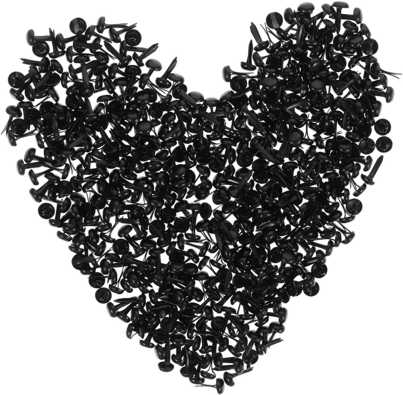 Uonlytech 500pcs Mini Brads for DIY Crafting Decorative Paper Fasteners Sturdy Brads for Scrapbooking and Card Making for Detailed Craft Projects