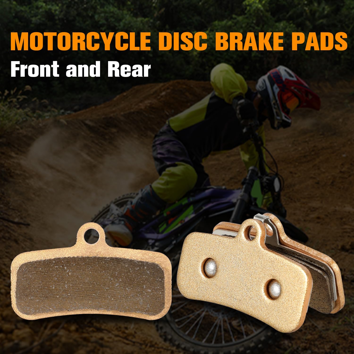2 Paires de Plaquettes de Frein Moto,pour Sur-Ron Light Bee TALARIA STING | Plaquettes de Frein Moto pour Vélo Electrique Sur Ron