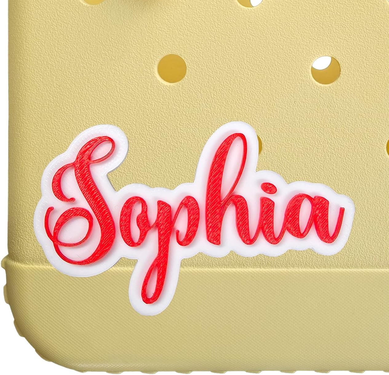 Iristy Personalized name Charm Compatible with Bogg Bags and Simple Modern Bags