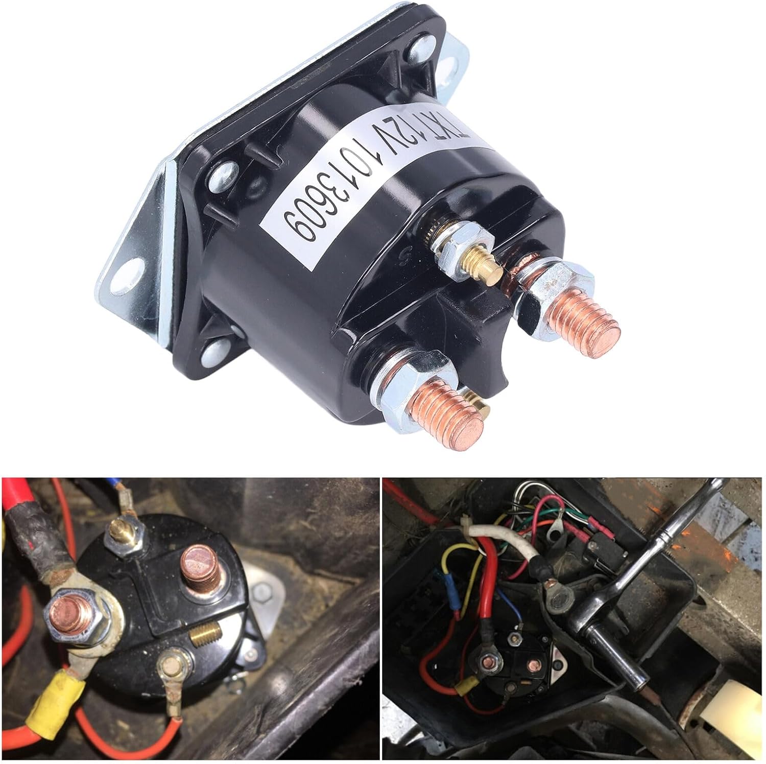 #US Replacement Part for 12V Club Car Starter Solenoid Relay 1013609 Replace For Carryall for DS-Precedennt t #pozPart231693