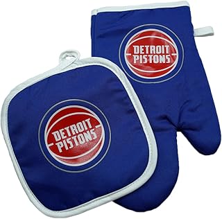 Detroit Pistons Oven Mitt/Potholder Blue