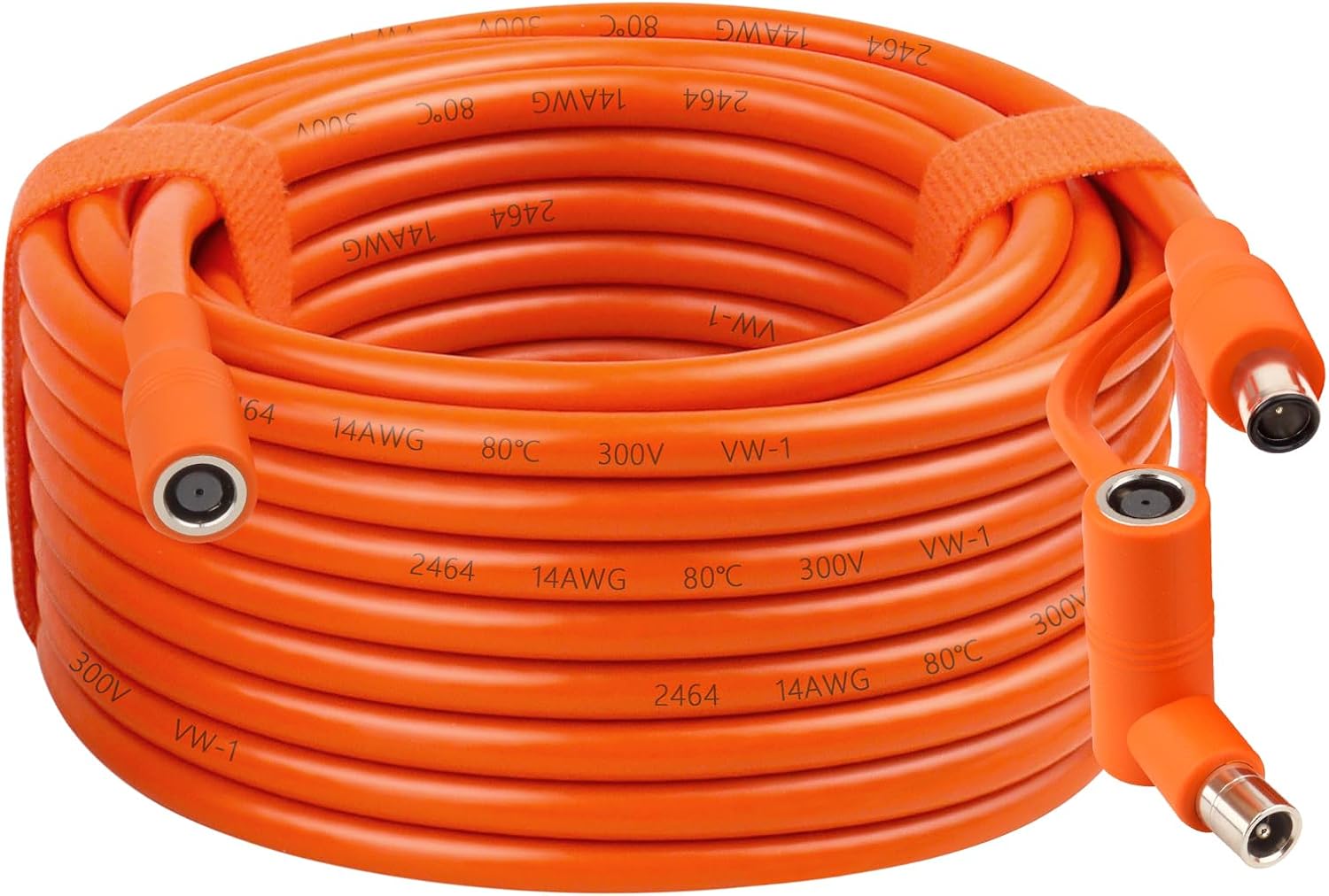 14AWG DC 8mm Extension Cable for Jackery Solar Generator, 30FT DC7909 Female to DC7909/8020 Male Power Cord, Compatible with Jackery Explorer 240/300/500/1000/1500/2000 Pro & SolarSaga Panels