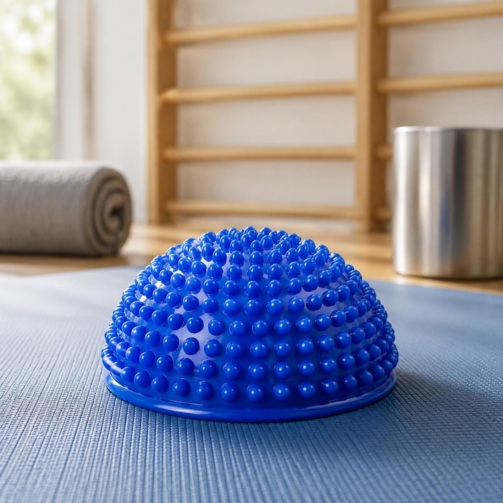 4 Piezas Pelota Sensorial para Niños con de Equilibrio Semiesferas Piedras Sensoriales Recubrimiento Bumpy en PVC Apto para Propiocepción Fortalecimiento de la Juegos de Movimiento en Casa
