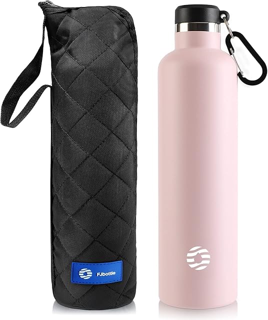FEIJIAN Stainless Steel Water Bottle 750ml/1000ml Sports Flask Vacuum Insulated Water Bottle Leak Proof BPA Free Metal Water Bottle for School, Cycling, Sports and Gym