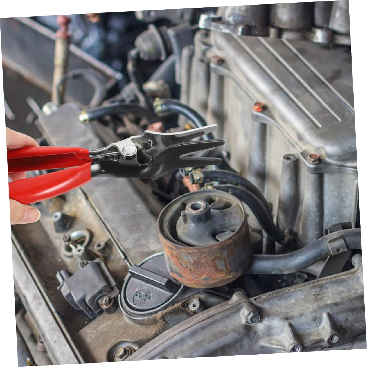 2pcs Hose Pinch Pliers Vacuum Line Hose Remover Tool for Fuel Cooling Systems Durable Separator Pliers Tight Spaces