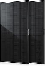 400 Watt Solar Panel, 2×200W N-Type 16BB 12V Solar Panels, 25.6% High Efficiency, IP68 Waterproof, 30-Year Lifespan for RV, Van, Marine, Off-Grid Systems