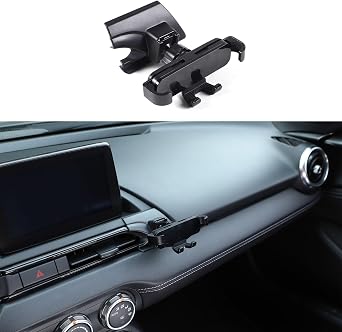 Air Vent Car Phone Holder Mount Compatible with Mazda MX-5 ND 2016-2024 Car Central Control Car Phone Mount Accessories, Fit for All Smartphones Style B