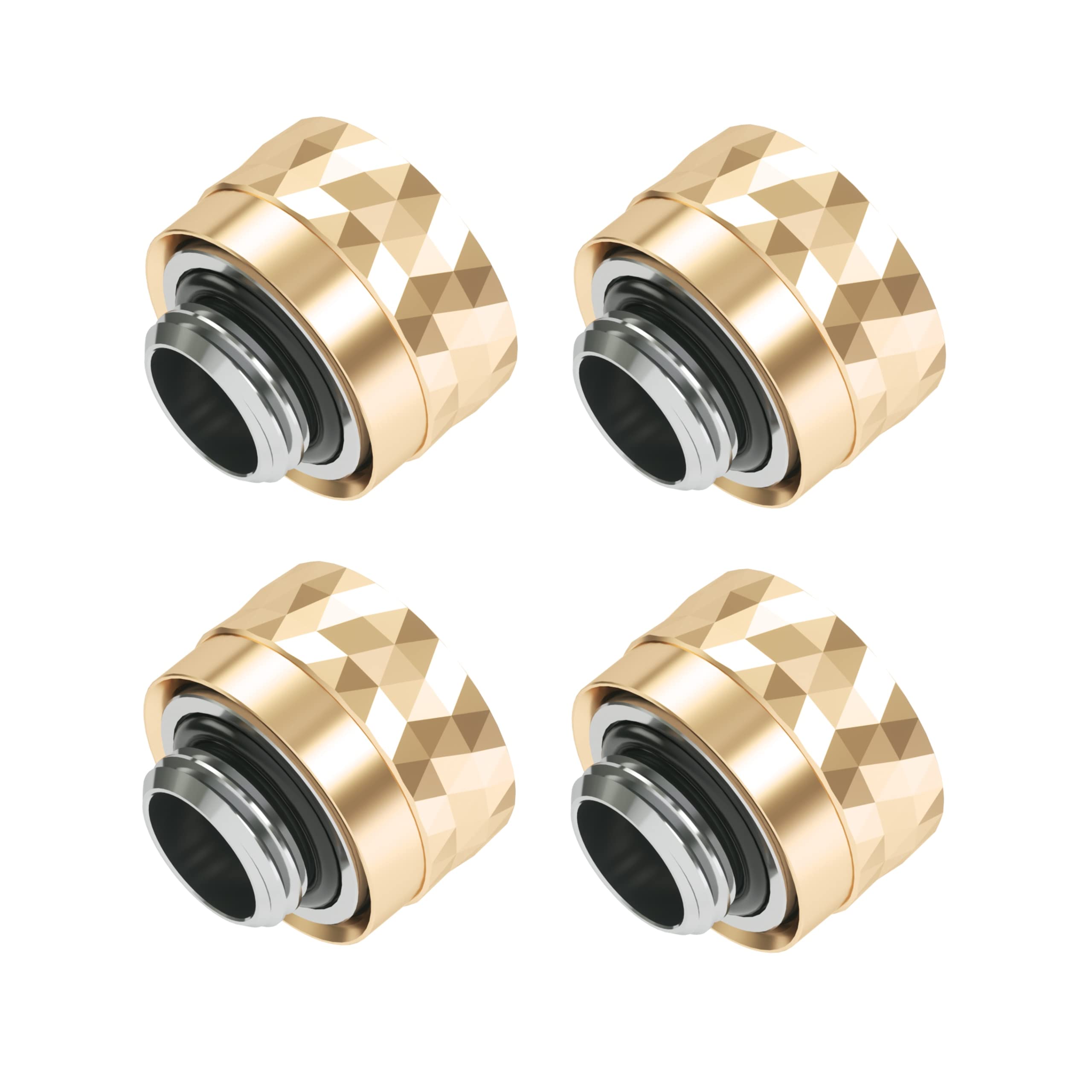 4 Pack Barrow G1/4" To 14mm Hard Tubing Compression Fitting 14mm - Foto 5