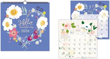 Hallmark 2026 Wall Calendar Large Flower Friends 845339