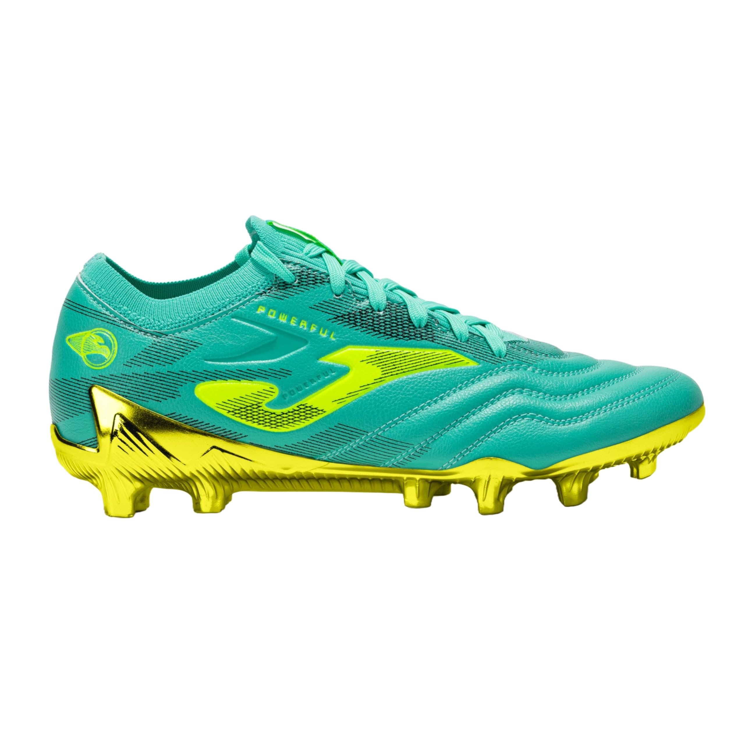 Joma Botas de Fútbol para Césped Natural y Artificial, 40-46 – Powerful Cup Brinda Ligereza, Velocidad y Dominio para Entrenamientos de Alta Intensidad con Tecnología One Piece