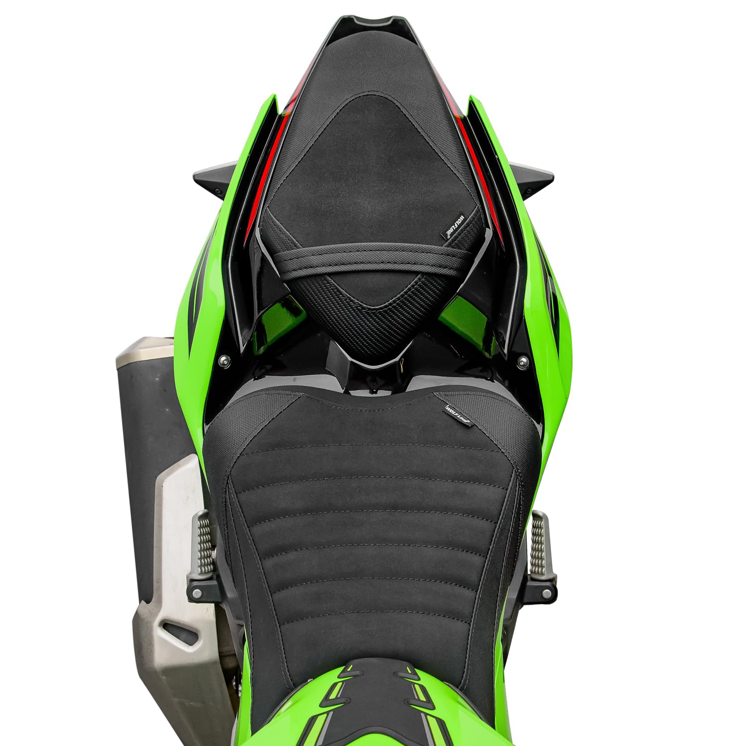 Selle complète pour moto Ninja 400 Z400 2018-2026 Coussin de siège conducteur avant, Noir