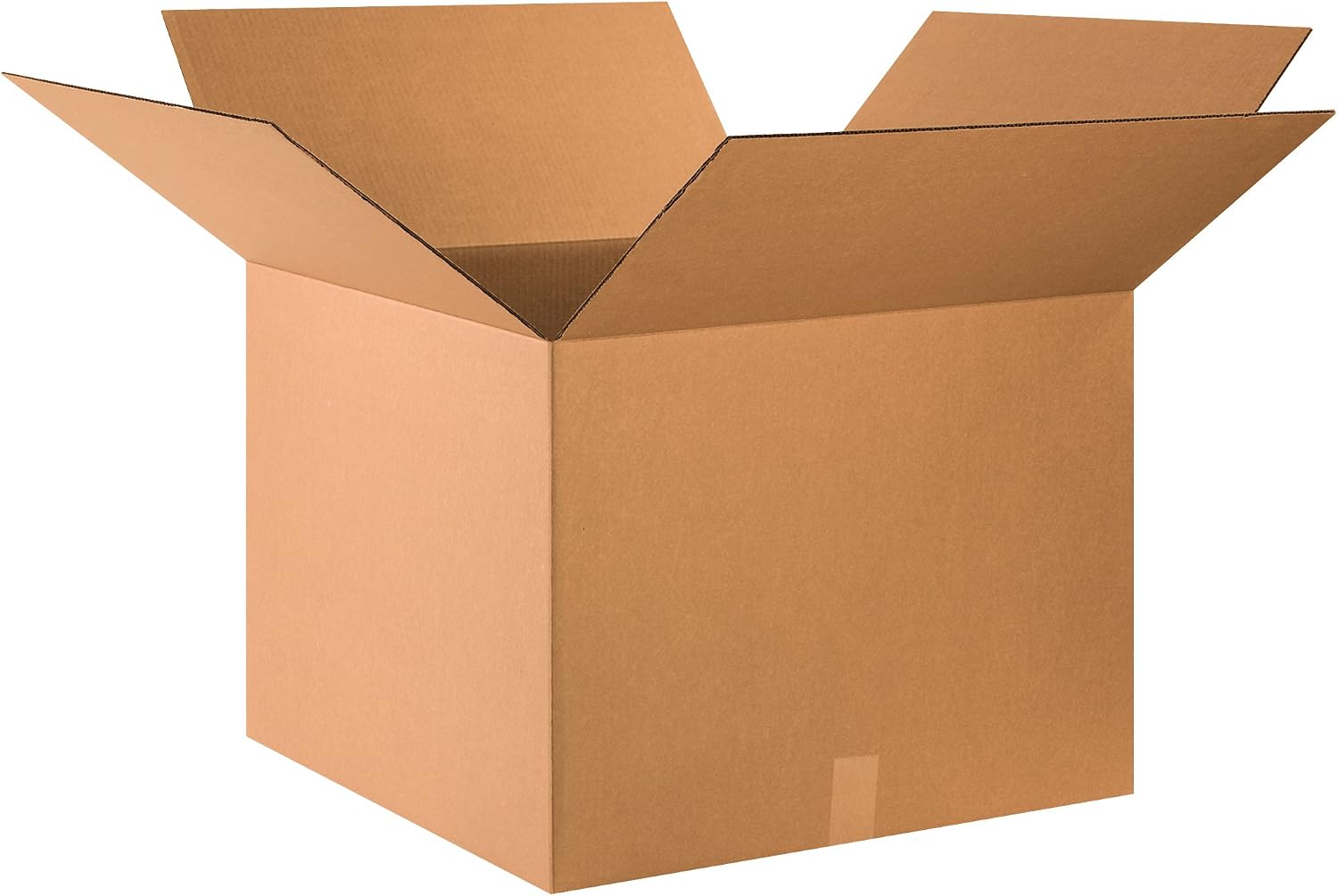 Partners Brand P242418 Corrugated Boxes, 24"L x 24"W x 18"H, Kraft (Pack of 10)