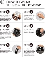 Vista 5 de 3 rollos de 196.9 ft de plástico osmótico negro de alta calidad, adelgazante, película para sudar, envoltura de sauna, ejercicio de plástico