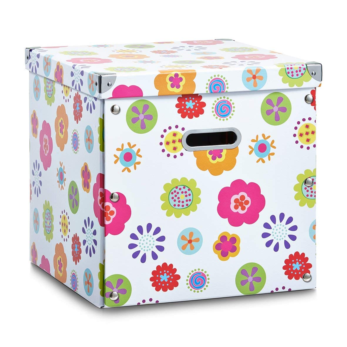 Zeller 17850 Caja de Almacenaje Kids, Cartón, Cardboard, Multicolor, 16.5x28x15.5 cm — view 14