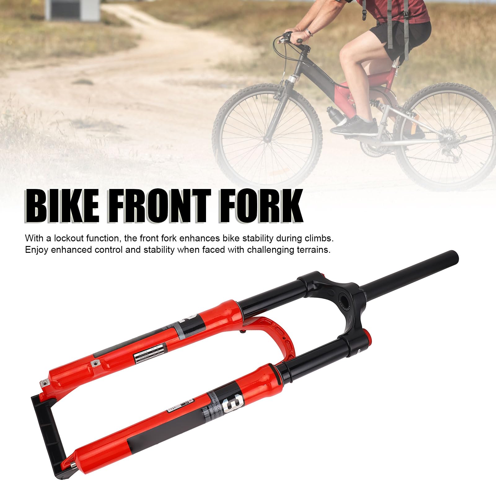 Amazon | 自転車サスペンションフォーク マグネシウム合金製 ロック