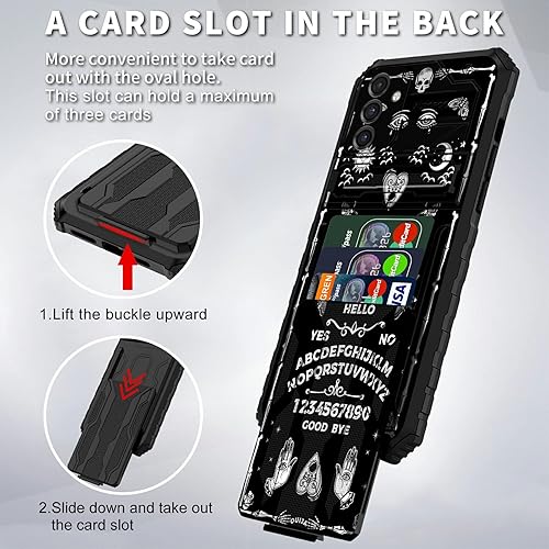 Miniatura 2 de Funda para Samsung Galaxy A13 5G 2021 de 6.5 pulgadas, funda híbrida delgada a prueba de golpes para Galaxy A13 5G, funda de transporte de tarjeta