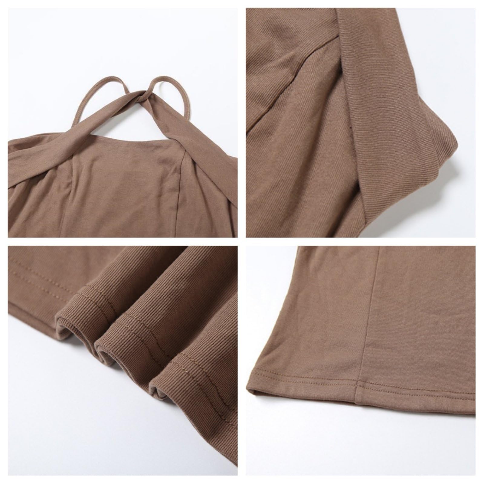 Top Estivo Senza Schiena Con Collarino Incrociato Per Donne Slim Fit Ideale Per Uscire