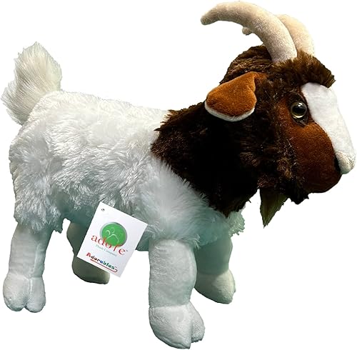 Adore – 15" Standing Animal de peluche Bobo La Cabra Boer peluche