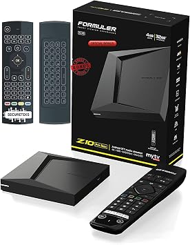 Advance Z10 Pro 2021 Newest Box Infrared Learning Remote Control Ultimate 4K UHD Android OTT Media Streamer + Bonus Secureteks MX3 AirMouse Keyboard Backlit