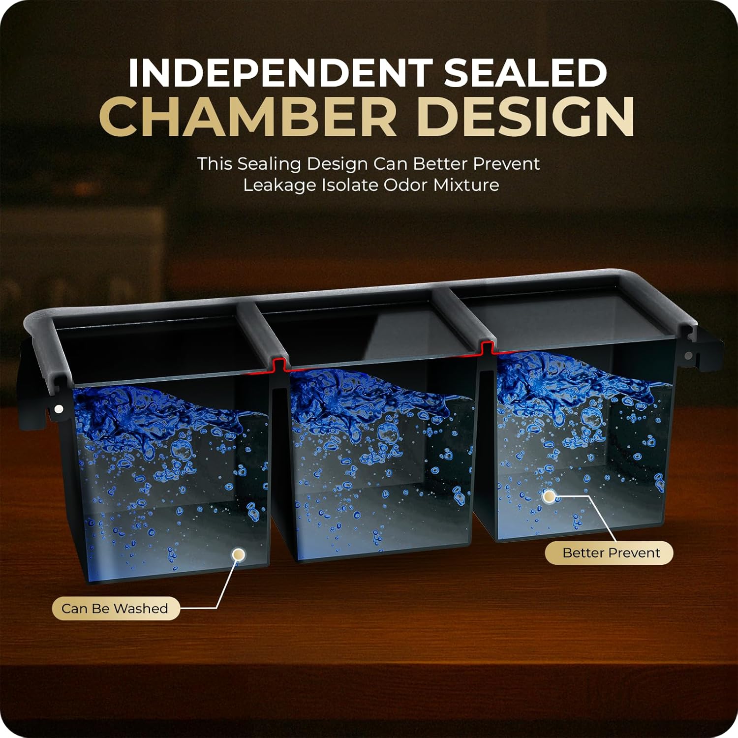 Large Ice Cube Trays for Whiskey and Silicone Freezer Tray With Lid - Silicone Freezer Molds 4-Pack For Whiskey, Cocktails, meal prep and freezing of various sauces, ideal for parties and holidays.