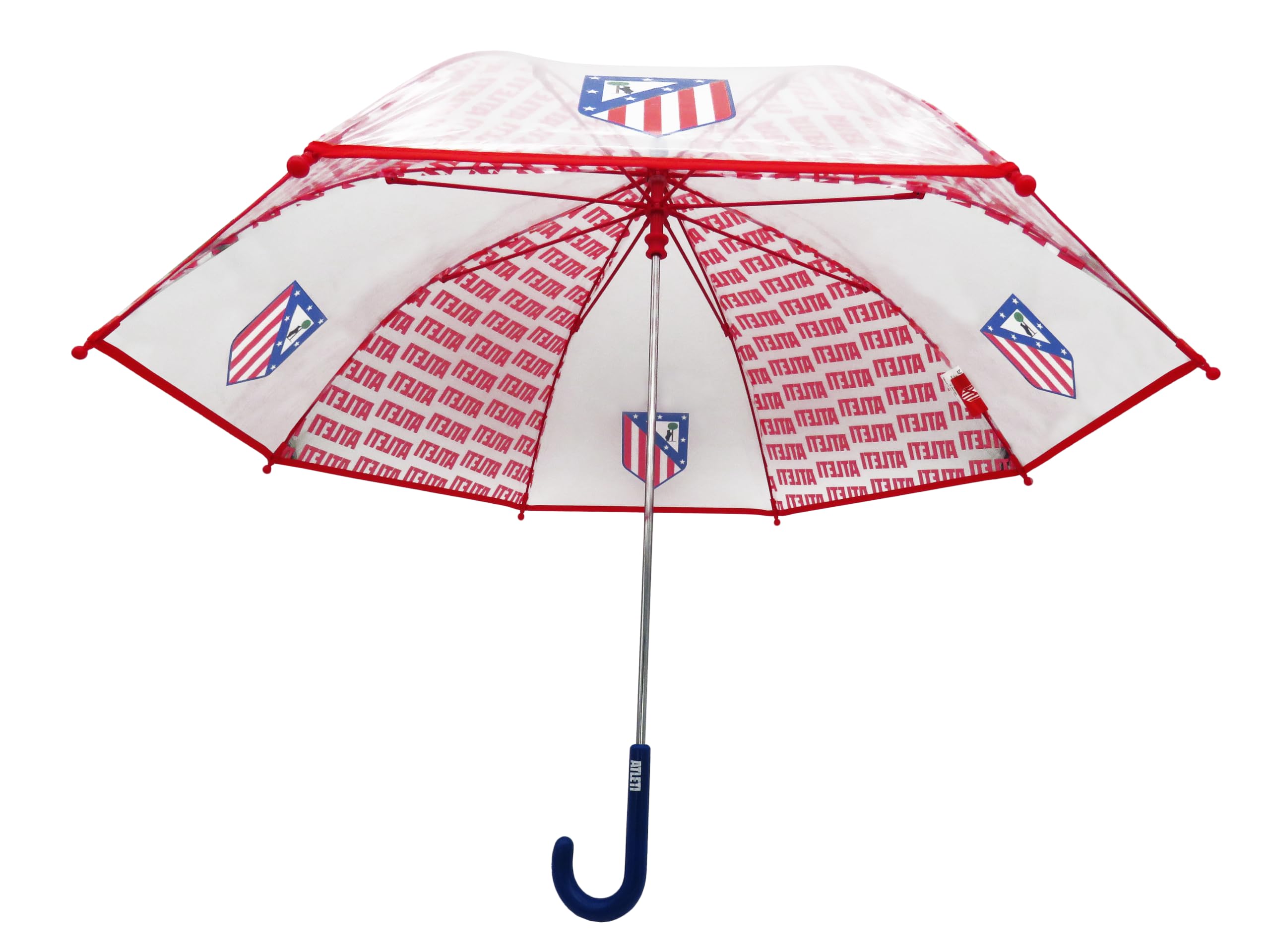 CYPBRANDS Atlético de Madrid Paraguas infantil 48 cm Manual Transparente Oficial