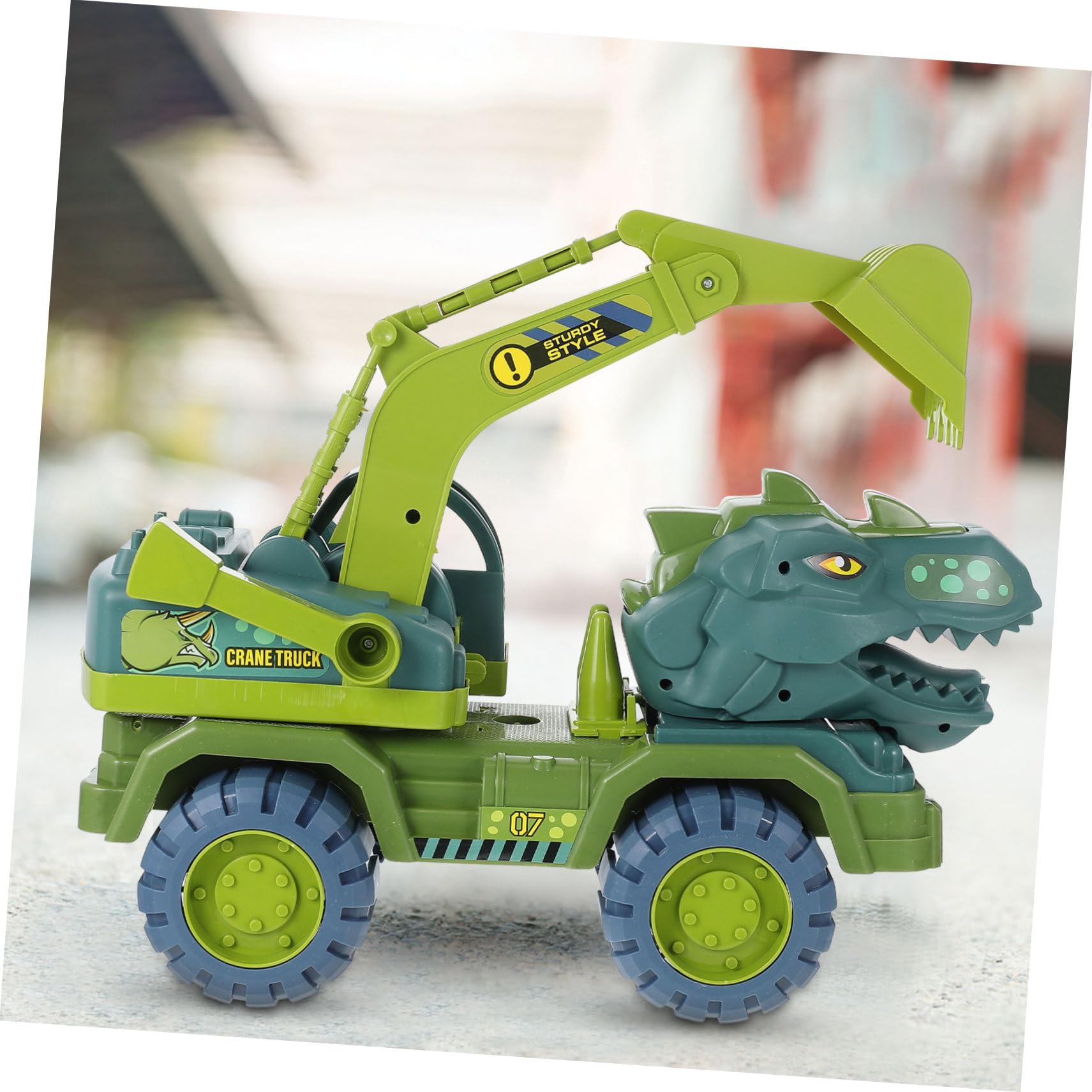 VICASKY Giocattolo Inerziale Dinosauro Grande a Trazione Posteriore per Ragazzo Ragazza, Camion Planante Educativo Modelli di Dinosauri, Stimola Capacità Cognitive e Gioco Interattivo