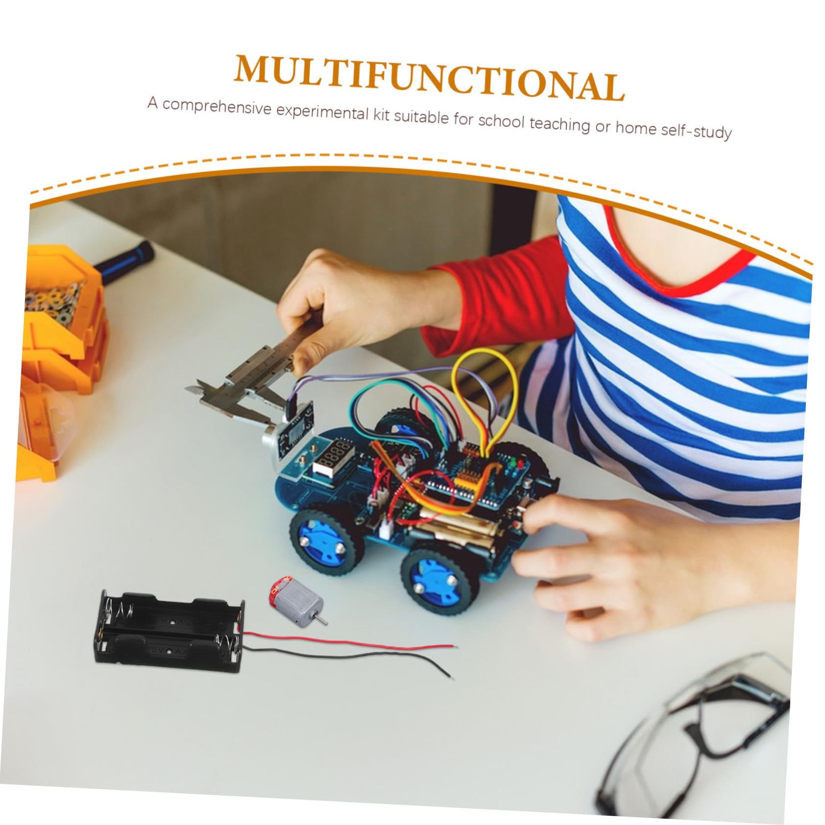 Kit de Experimentos Científicos de Física para Niños con Motor