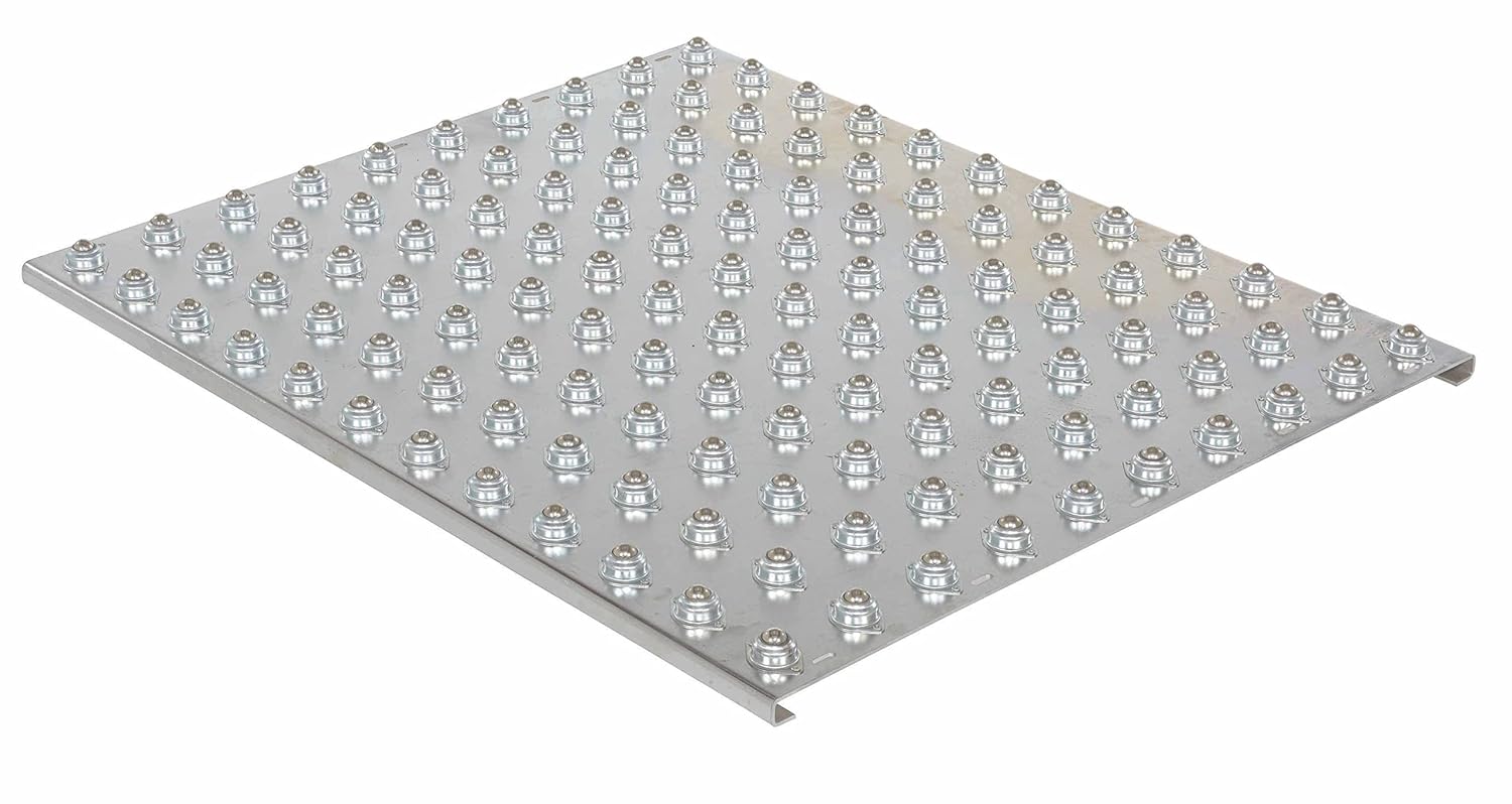 Vestil BALL-4048 Steel Transfer Platform 40 in. x 48 in. 75 Lb. Capacity Silver