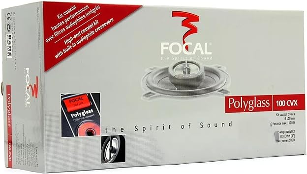 Focal Polyglass 100 CVX 4 Coaxial Speakers