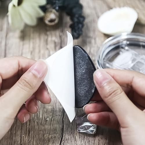 Miniatura 4 de AGH 4 tapas a prueba de salpicaduras y parte inferior de silicona para vasos de sublimación de 20 onzas flacas rectas, 2.7 pulgadas de repuesto