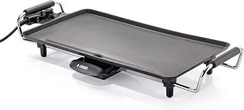 Judge Electric Table Top Grill, non-stick Portable Barbecue Grill with 6 Heat Levels & Removable Drip Tray