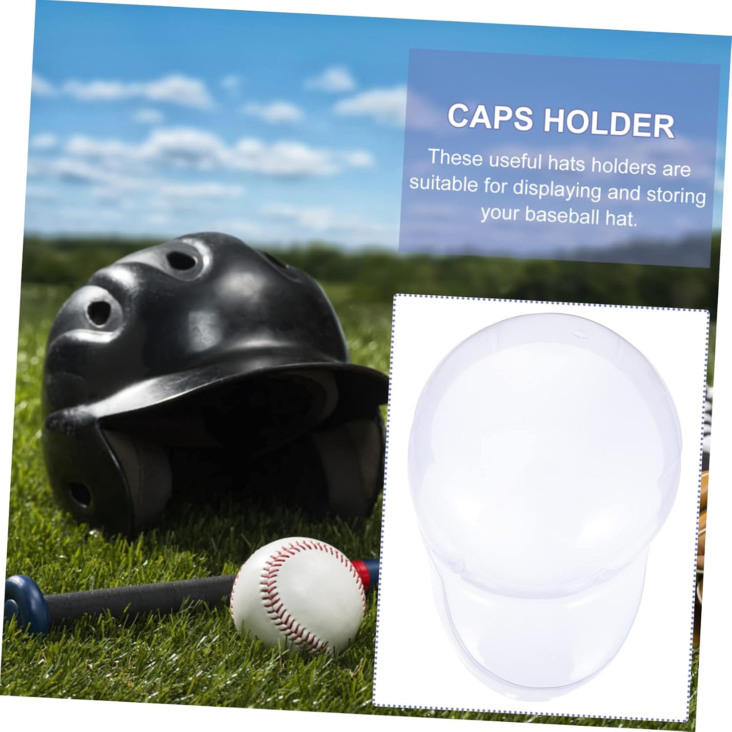 10Pcs Hat Holders Caps Display Stands Practical Support for Baseball Cap Organization Tabletop Hat Racks Suitable for Home and Travel Use