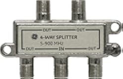73219 4-Way Signal Splitter, Nickel